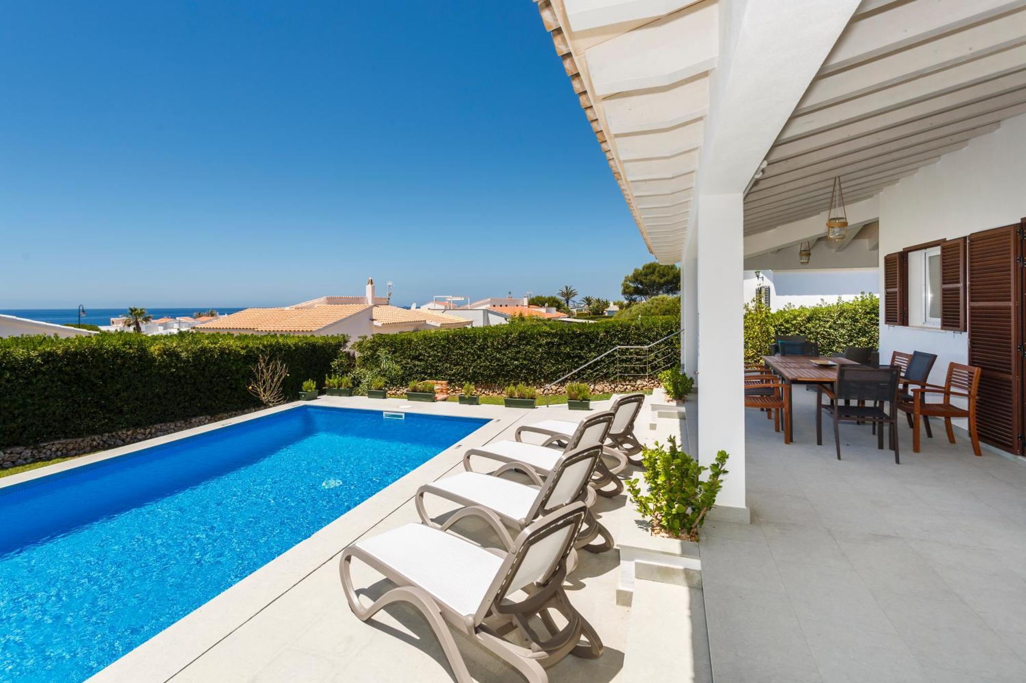 Bini Sole - Villa De Lujo Con Piscina En Menorca Binibeca Exteriér fotografie